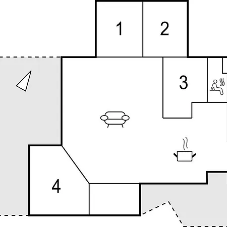 4 Bedroom In Romo